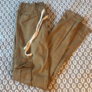 Camel colored cargo pants